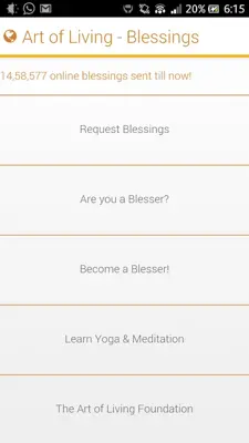 Blessing android App screenshot 3